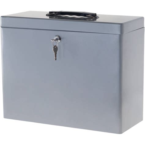 document lock box metal|outdoor lock box for documents.